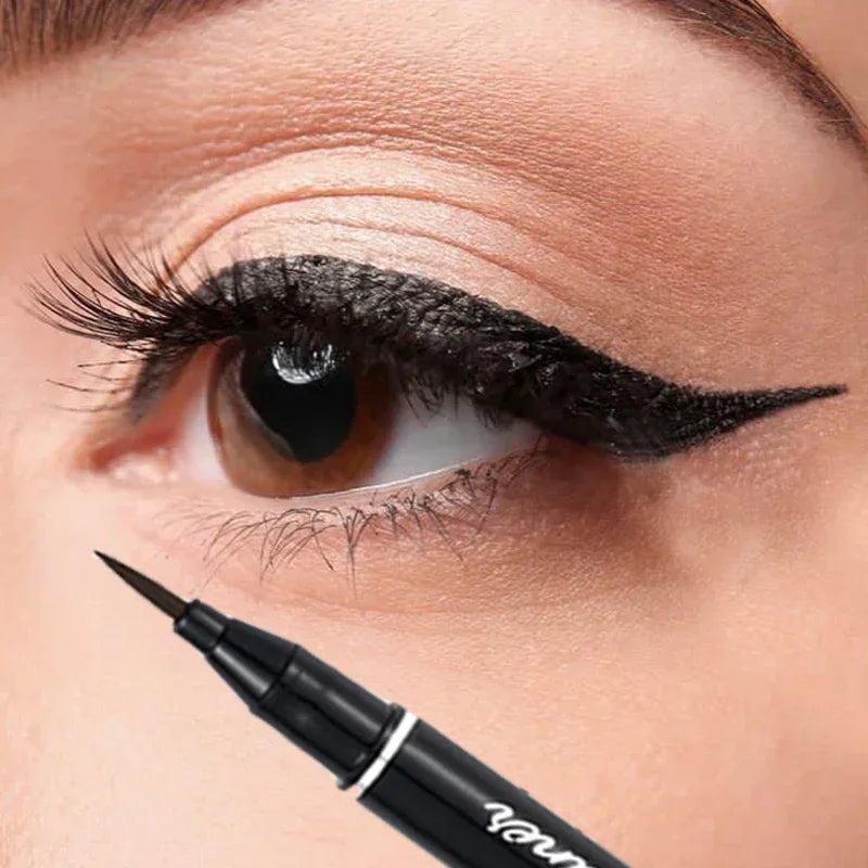 Waterproof Black and Brown Matte Liquid Eyeliner Pen