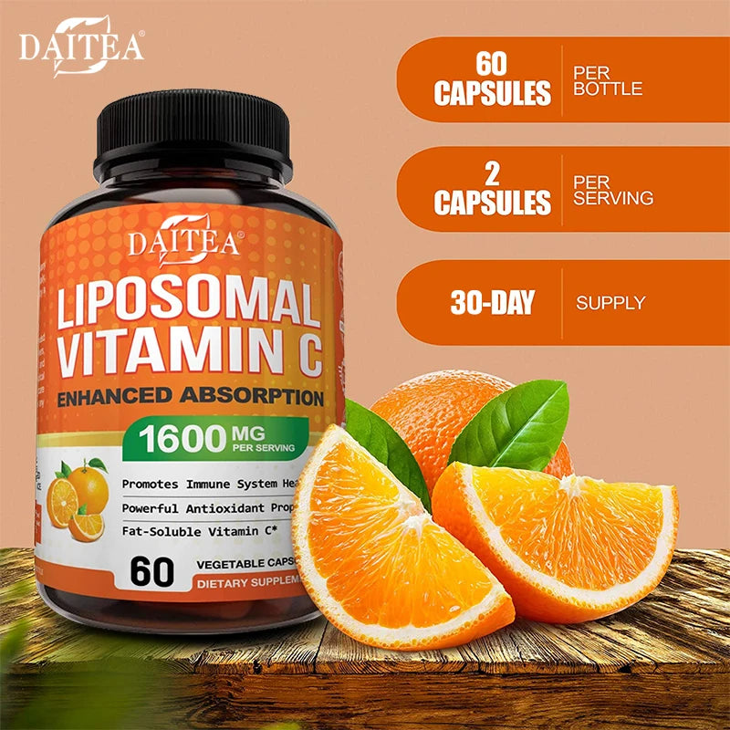 Big Tea Liposomal Vitamin C: Support for Bone, Heart, and Brain Health