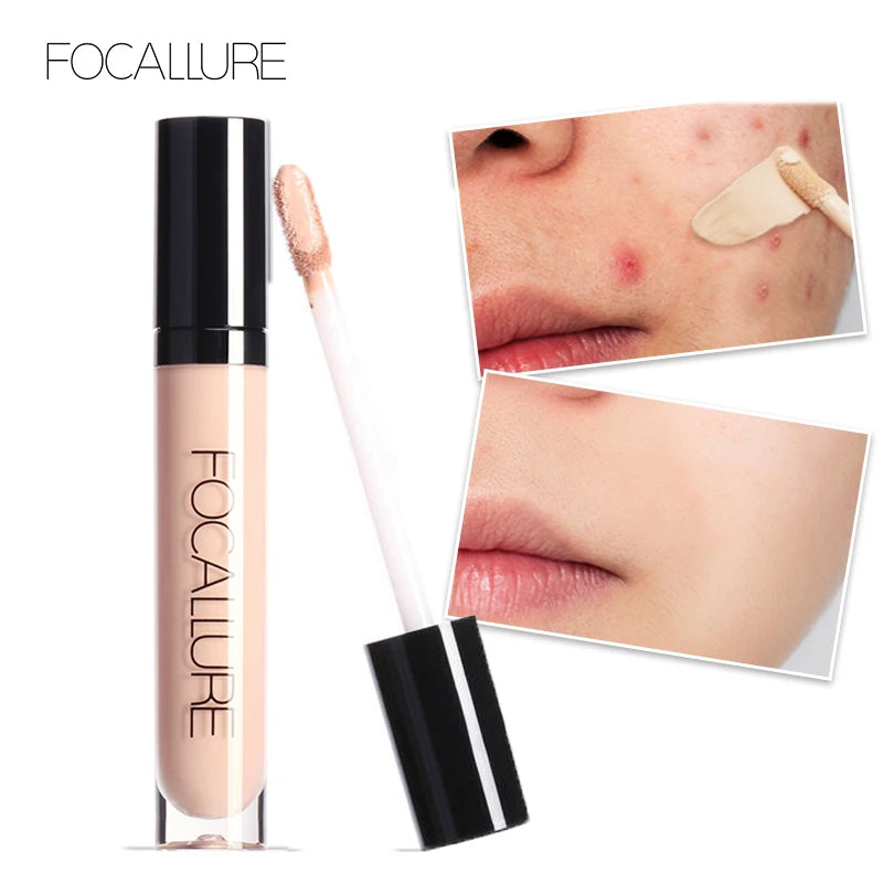 Full Coverage Liquid Foundation: Oil-Controlled, Waterproof, Moisturizing Base