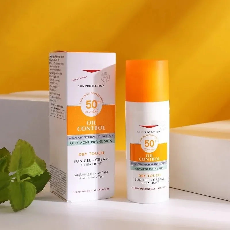 SPF 50+ Matte Sunblock: Light, Oil-Control, Sweatproof