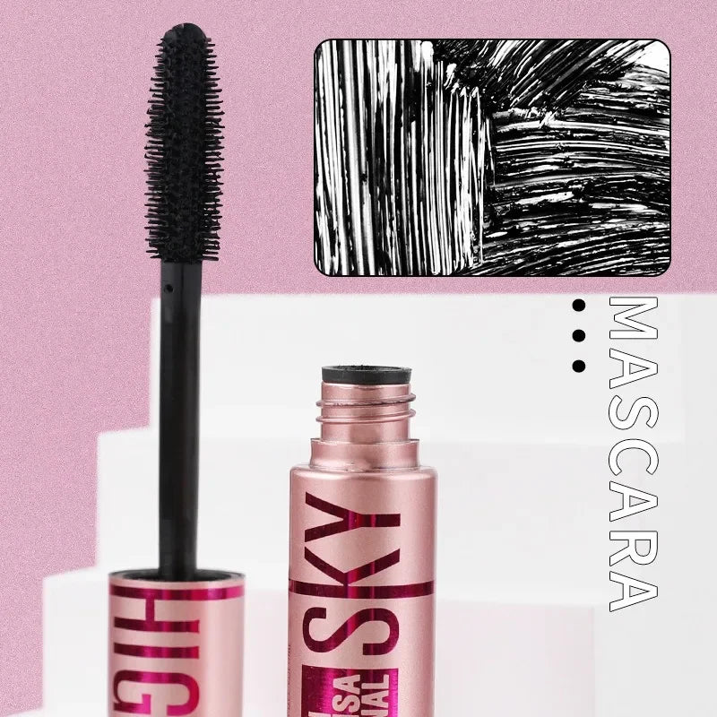 4D Silk Fiber Lash Mascara: Lengthening, Thickening, Waterproof - 24H Lasting