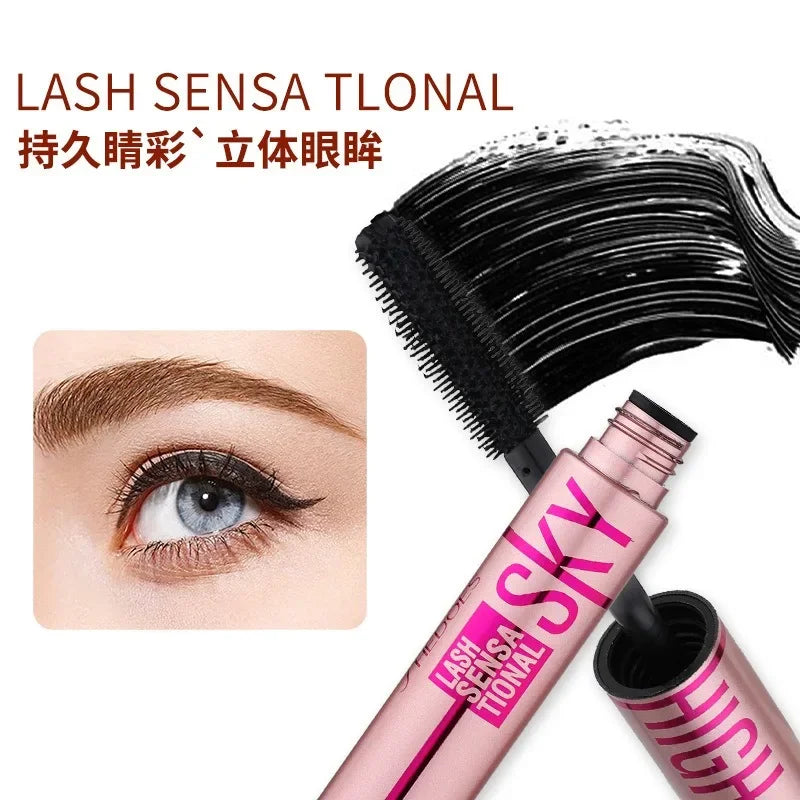 4D Silk Fiber Lash Mascara: Lengthening, Thickening, Waterproof - 24H Lasting