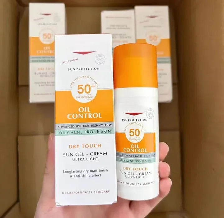 SPF 50+ Matte Sunblock: Light, Oil-Control, Sweatproof