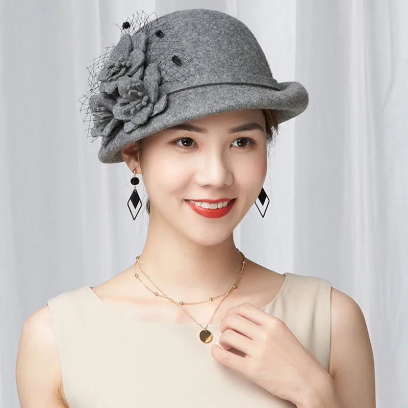 Elegant Wool Beret