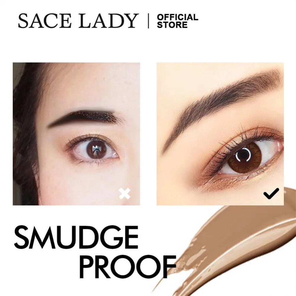 SACE LADY Liquid Eyebrow Gel: Waterproof, Long-lasting, Smooth Brow Enhancer