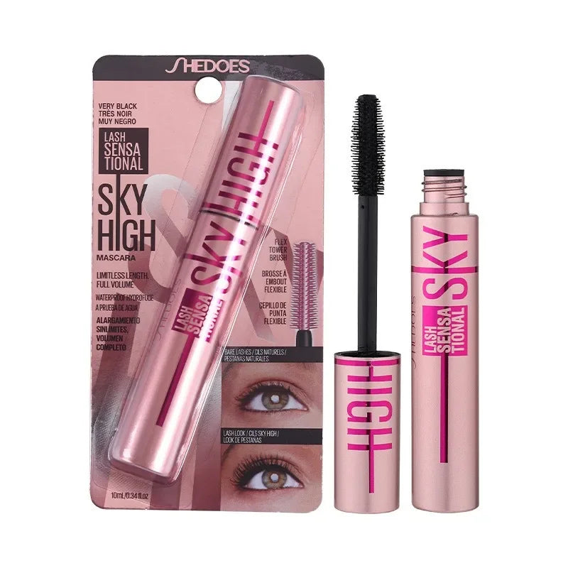 4D Silk Fiber Lash Mascara: Lengthening, Thickening, Waterproof - 24H Lasting