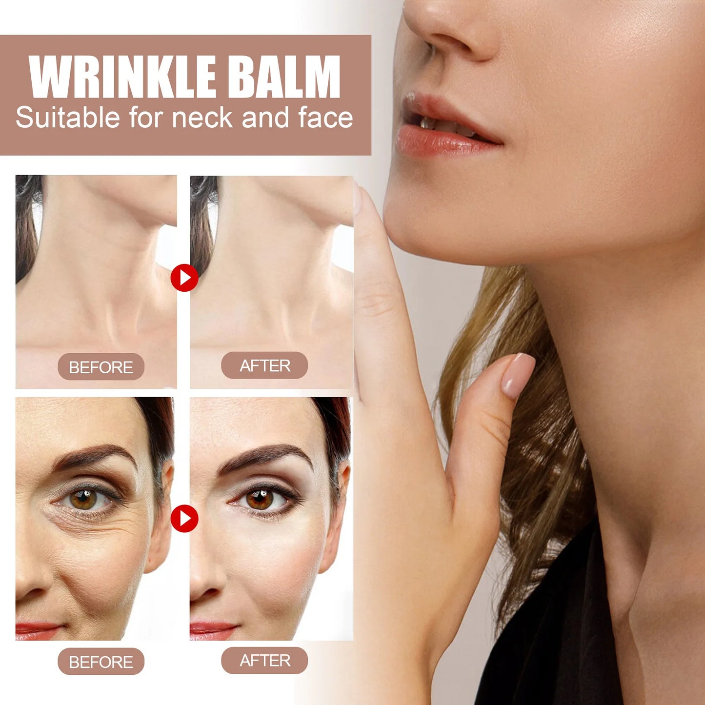 Instant Wrinkle Removal Balm: Korean Facial Tightening & Moisturizing Cream