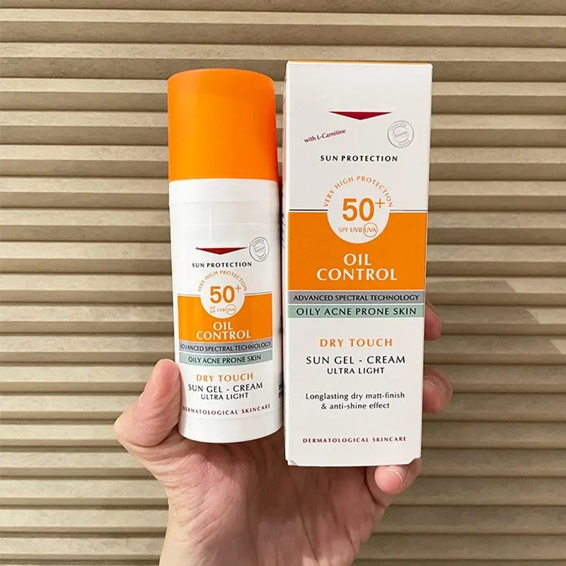 SPF 50+ Matte Sunblock: Light, Oil-Control, Sweatproof