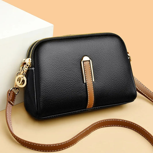 Elevate your style with our 100% Genuine Leather Shoulder Bag