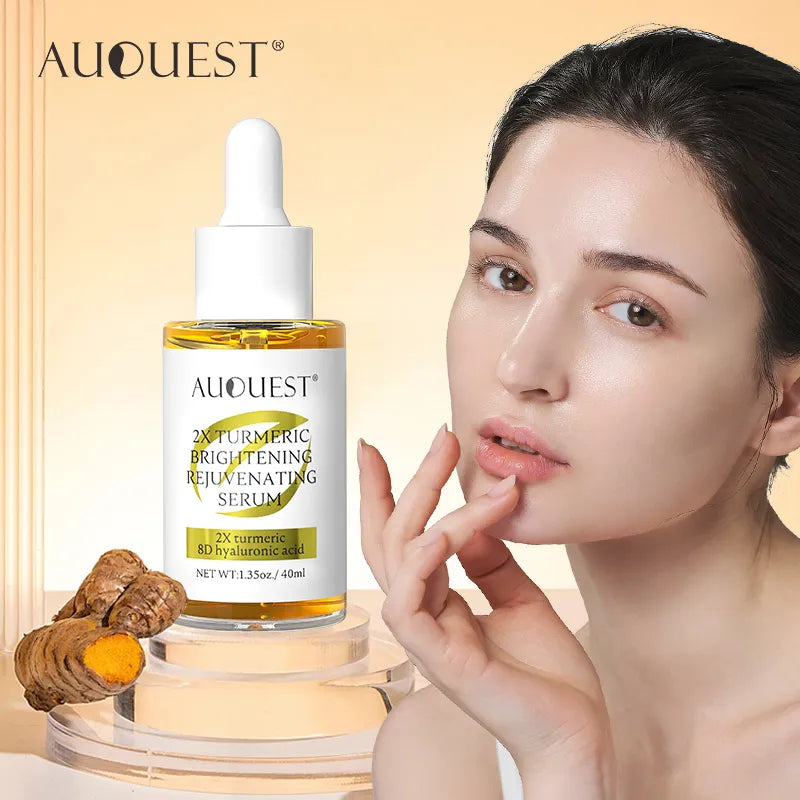 Dark Spot Serum Hyaluronic Acid Whitening Vitamin C Face Serum Turmeric Collagen Facial Skin Care Beauty