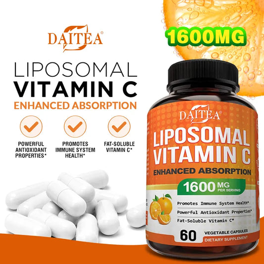 Big Tea Liposomal Vitamin C: Support for Bone, Heart, and Brain Health