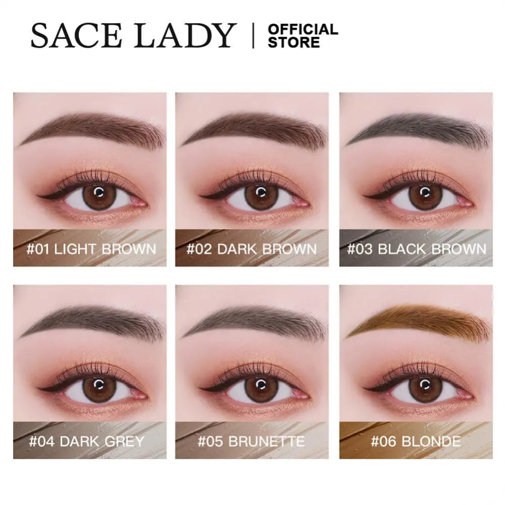 SACE LADY Liquid Eyebrow Gel: Waterproof, Long-lasting, Smooth Brow Enhancer