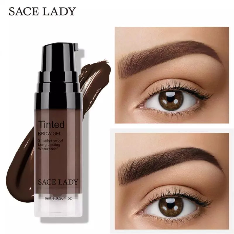 SACE LADY Liquid Eyebrow Gel: Waterproof, Long-lasting, Smooth Brow Enhancer