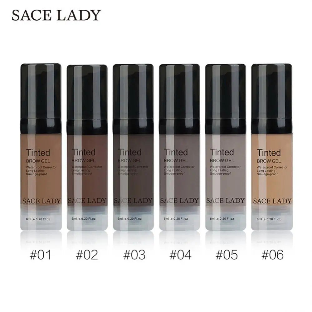 SACE LADY Liquid Eyebrow Gel: Waterproof, Long-lasting, Smooth Brow Enhancer